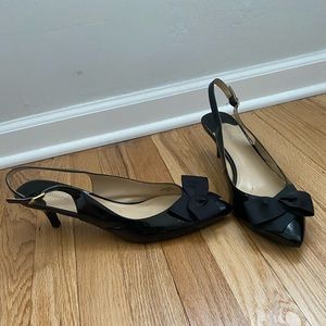 J.Renee - size 13 black patent leather pumps